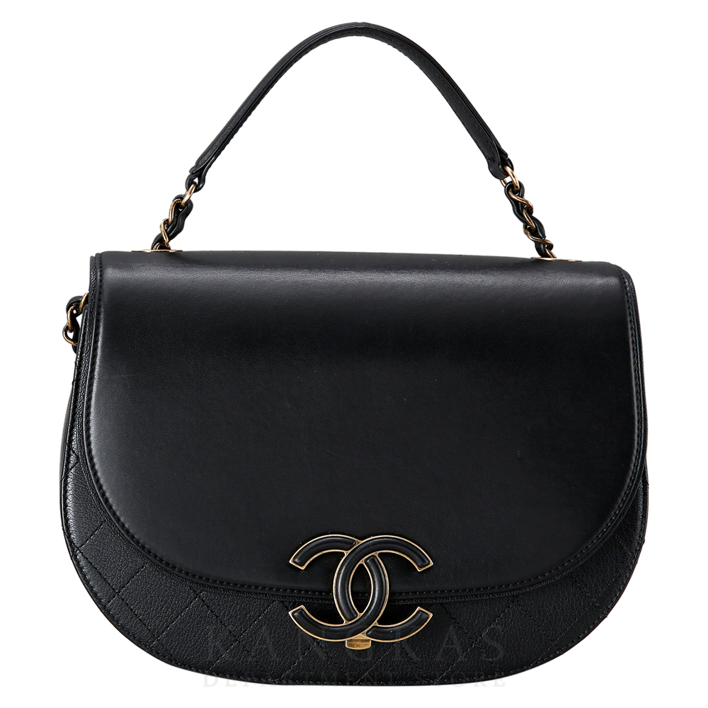 CHANEL(USED)샤넬 시즌 탑핸들 체인숄더