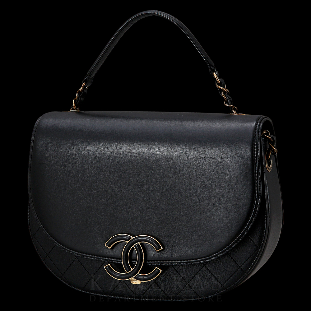 CHANEL(USED)샤넬 시즌 탑핸들 체인숄더