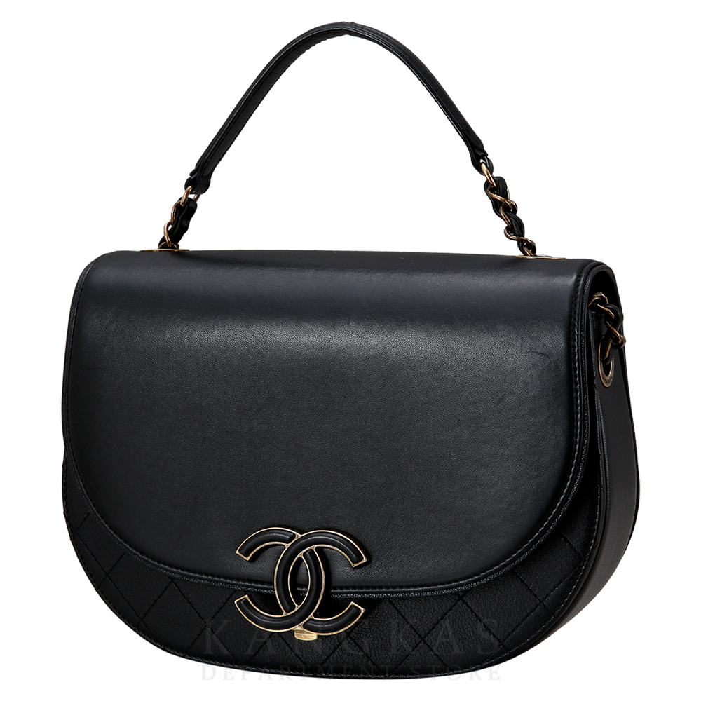 CHANEL(USED)샤넬 시즌 탑핸들 체인숄더