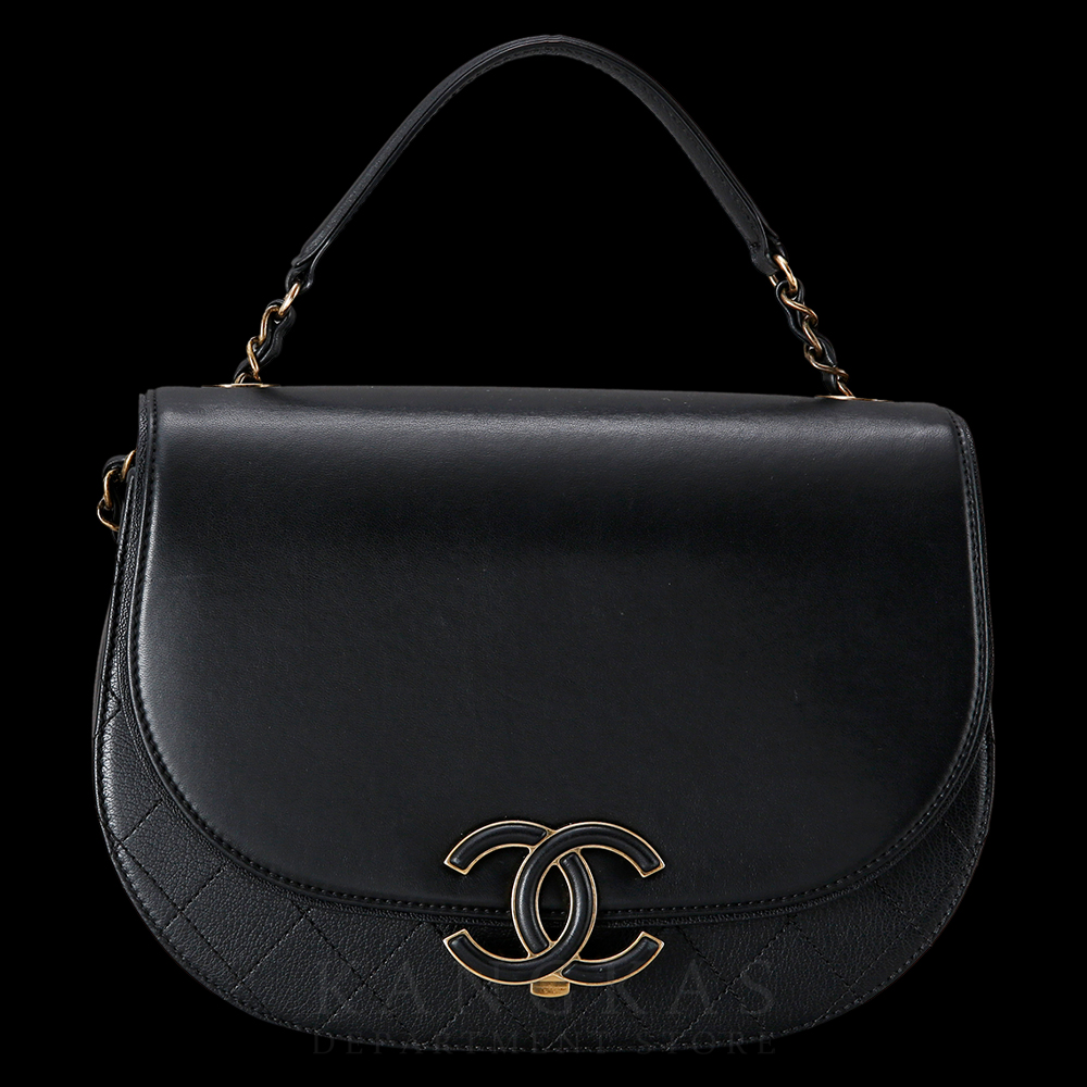 CHANEL(USED)샤넬 시즌 탑핸들 체인숄더
