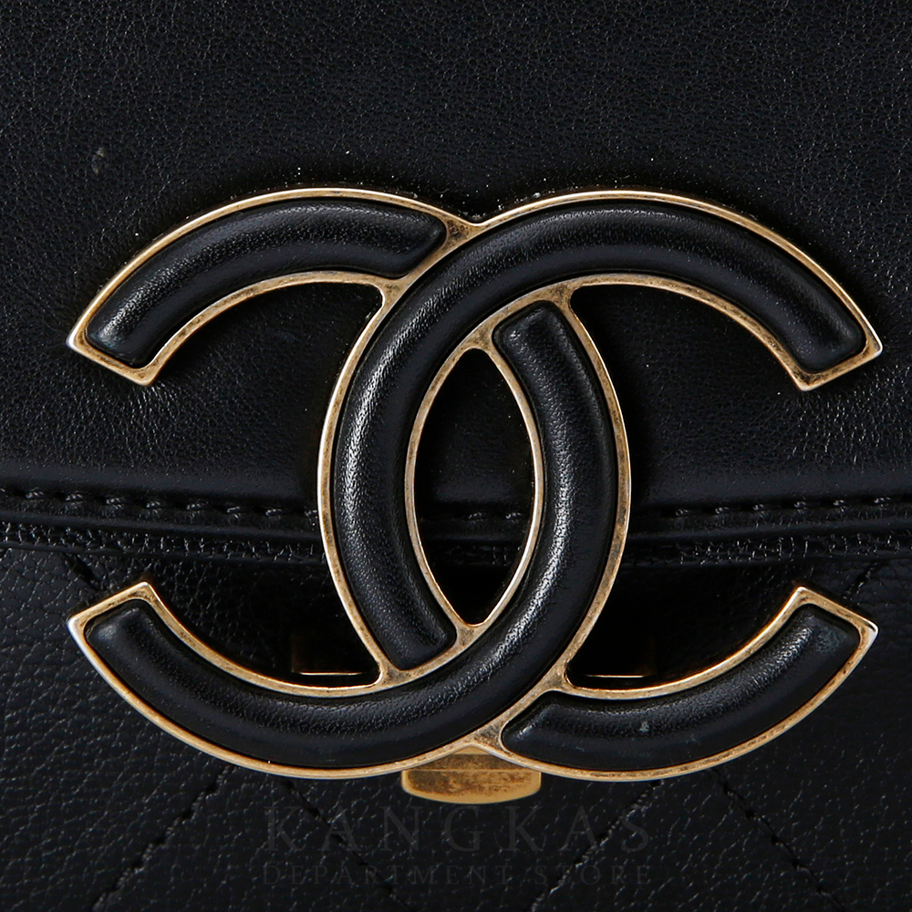 CHANEL(USED)샤넬 시즌 탑핸들 체인숄더