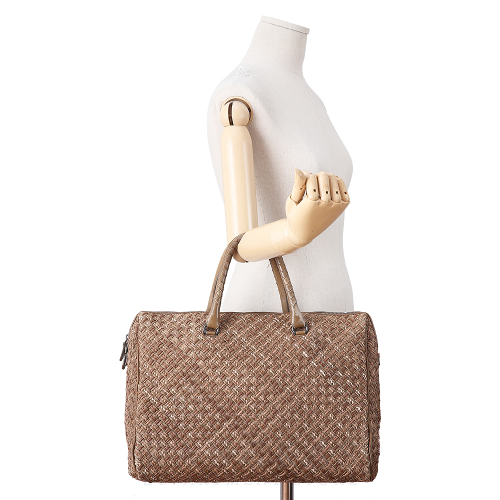 BOTTEGA VENETA(USED) 보테가베네타 인트레치아토 스티치 토트백