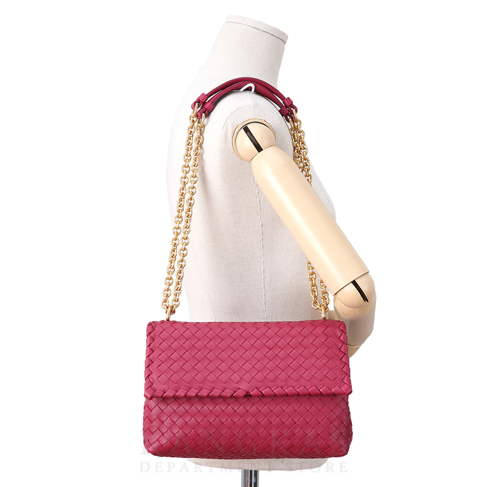 BOTTEGA VENETA(USED) 보테가베네타 인트레치아토 체인숄더
