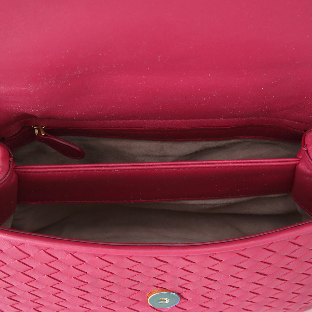 BOTTEGA VENETA(USED) 보테가베네타 인트레치아토 체인숄더