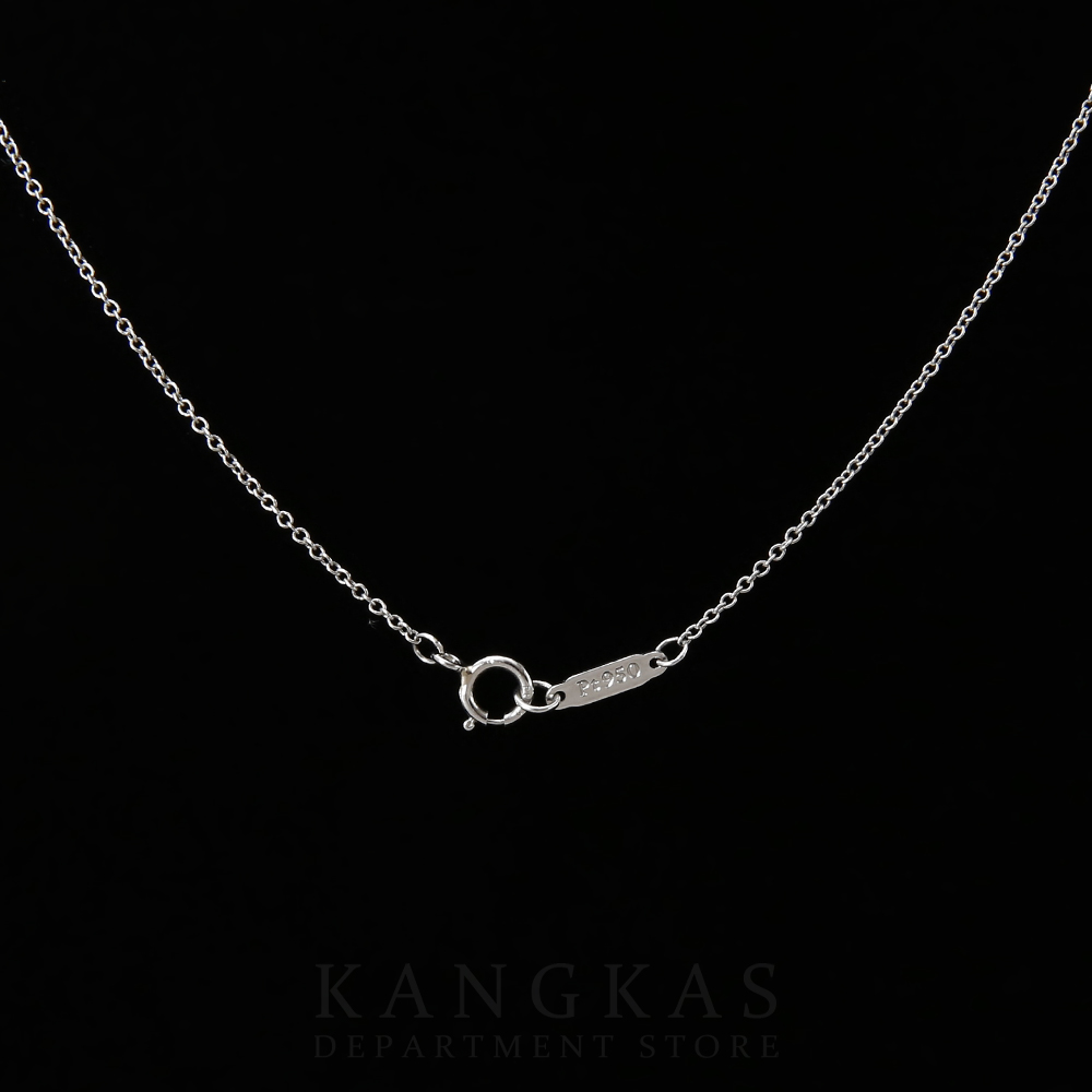 TIFFANY(USED)티파니 크로스 펜던트 다이아 네크리스