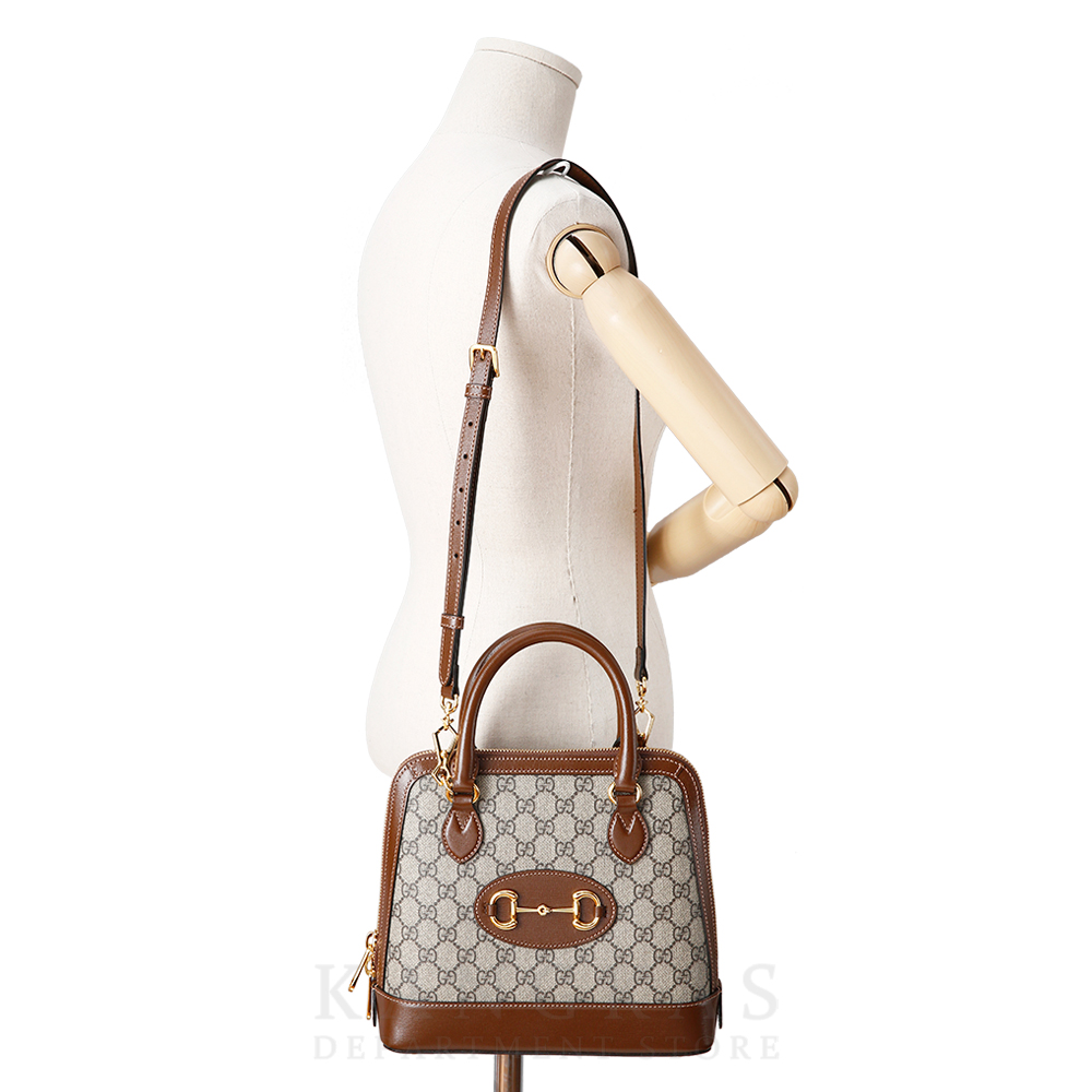 GUCCI(USED)구찌 1955 홀스빗 탑 핸들백
