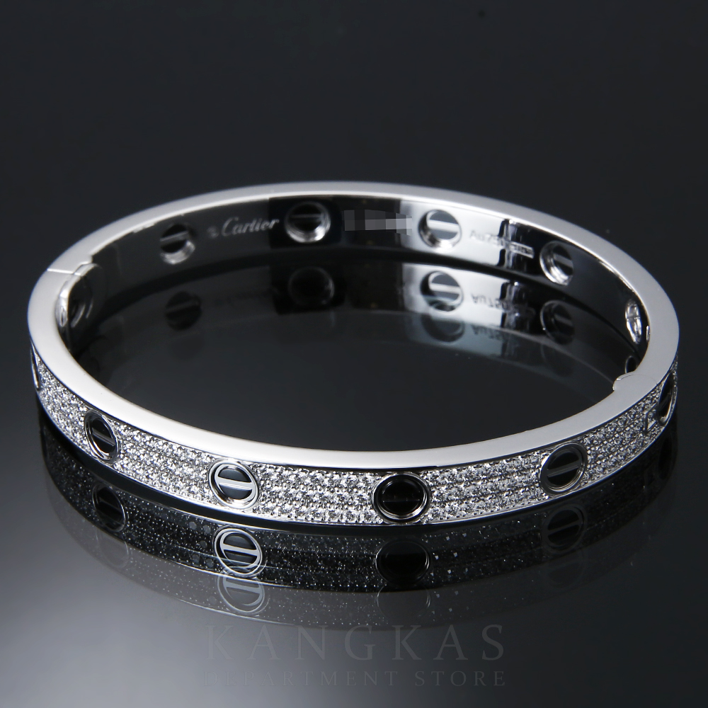 CARTIER(USED)까르띠에 러브 다이아파베 브레이슬릿 18#