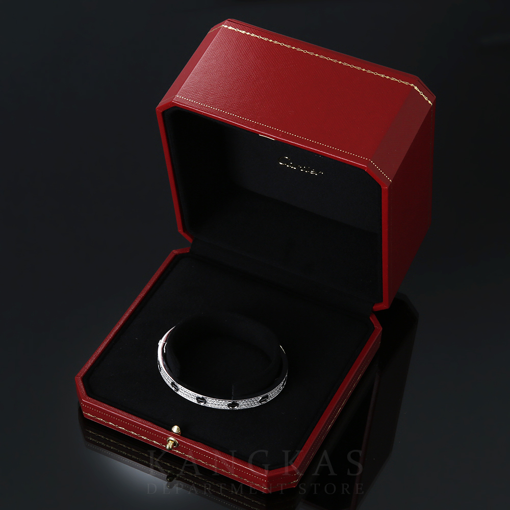 CARTIER(USED)까르띠에 러브 다이아파베 브레이슬릿 18#