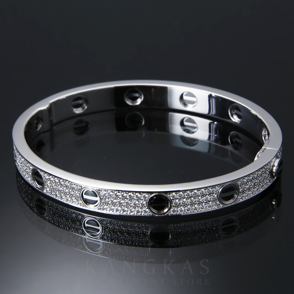 CARTIER(USED)까르띠에 러브 다이아파베 브레이슬릿 18#