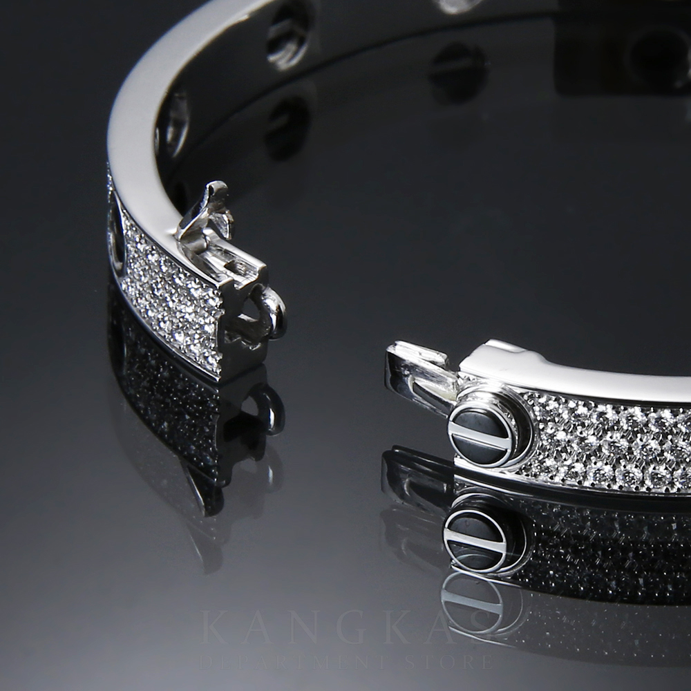 CARTIER(USED)까르띠에 러브 다이아파베 브레이슬릿 18#