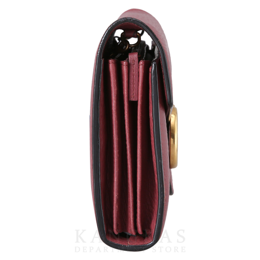 GUCCI(USED)구찌 401232 GG마몽트 레더 WOC