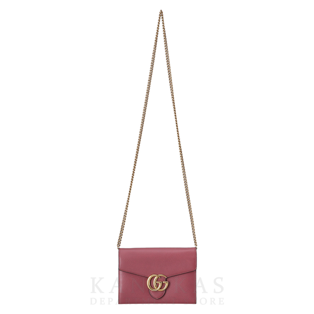 GUCCI(USED)구찌 401232 GG마몽트 레더 WOC