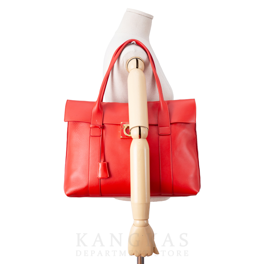 FERRAGAMO(USED)페레가모 간치오 수키 토트백