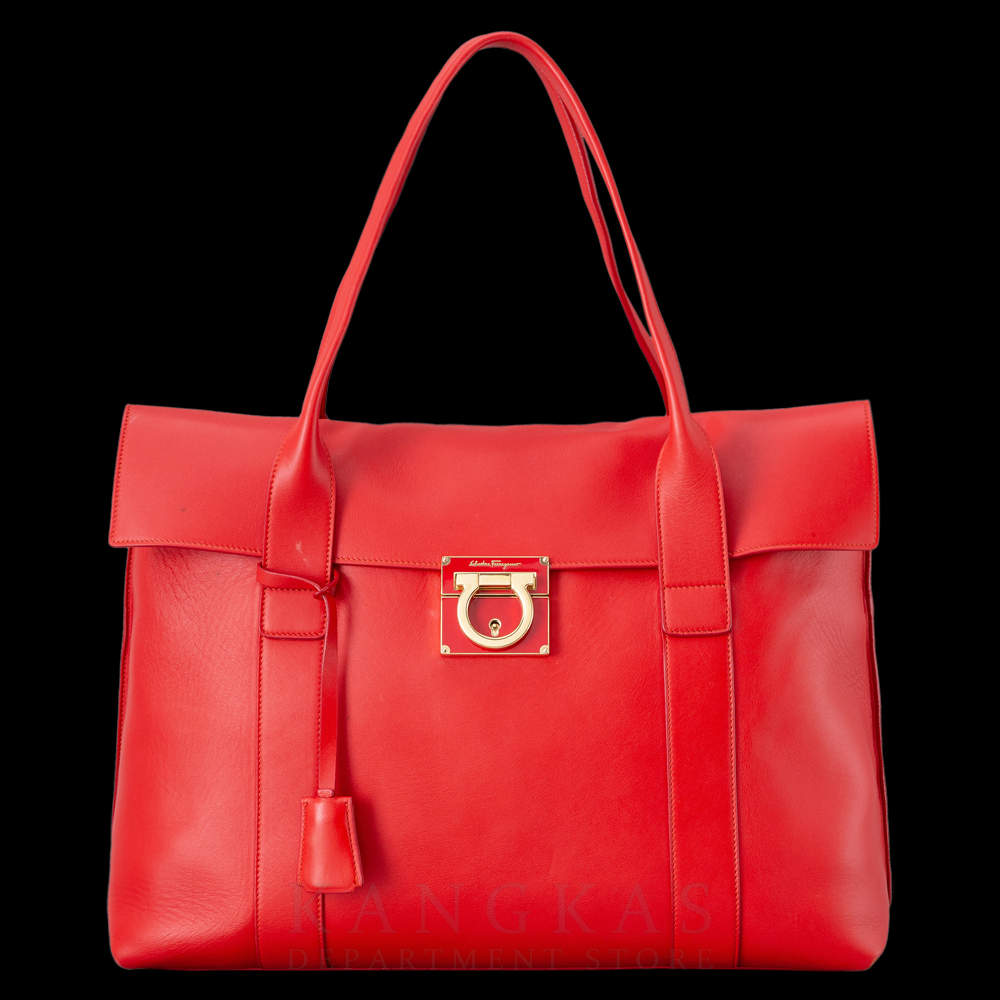 FERRAGAMO(USED)페레가모 간치오 수키 토트백
