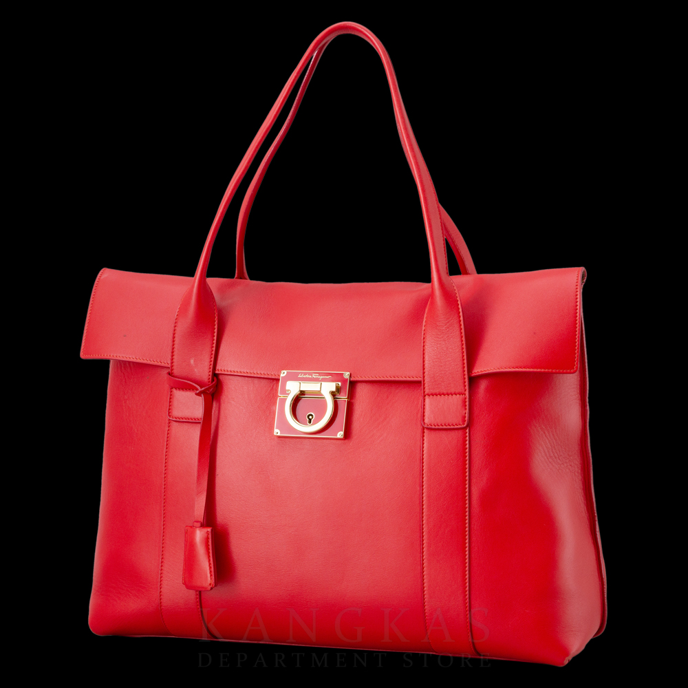 FERRAGAMO(USED)페레가모 간치오 수키 토트백