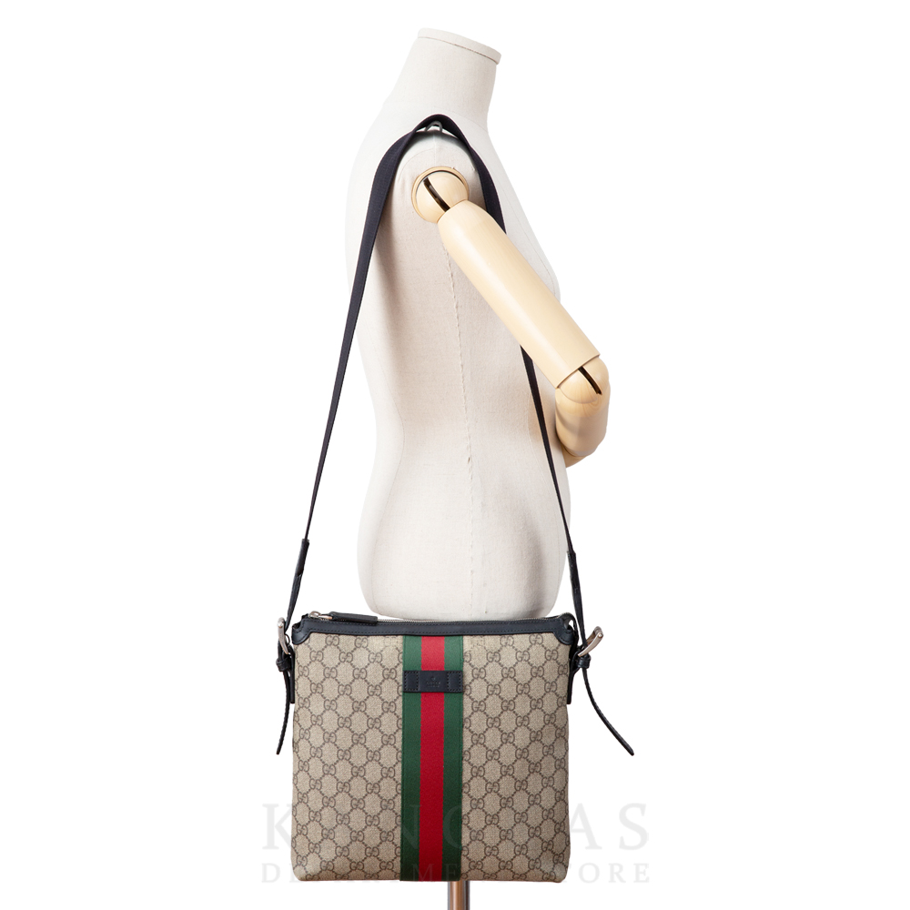 GUCCI(USED)구찌 387111 수프림 메신저백