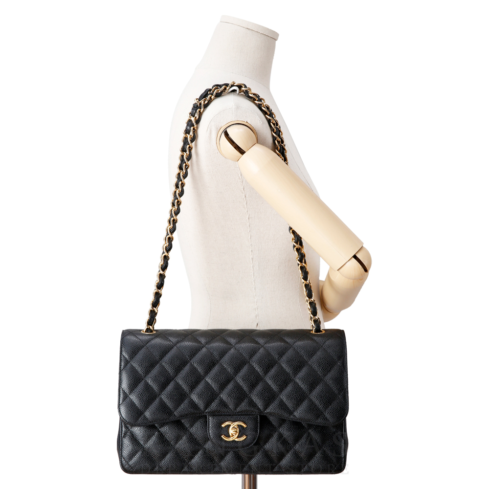CHANEL(USED)샤넬 캐비어 클래식 점보