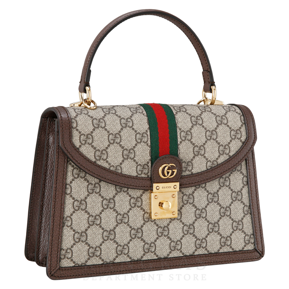 GUCCI(USED) 구찌 웹 디테일 스몰 탑핸들