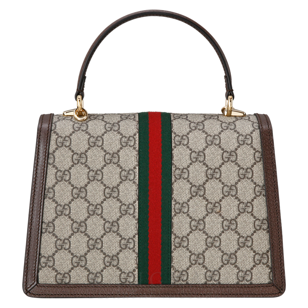 GUCCI(USED) 구찌 웹 디테일 스몰 탑핸들