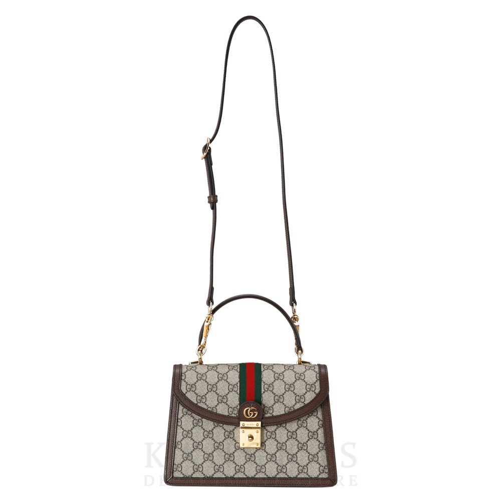 GUCCI(USED) 구찌 웹 디테일 스몰 탑핸들