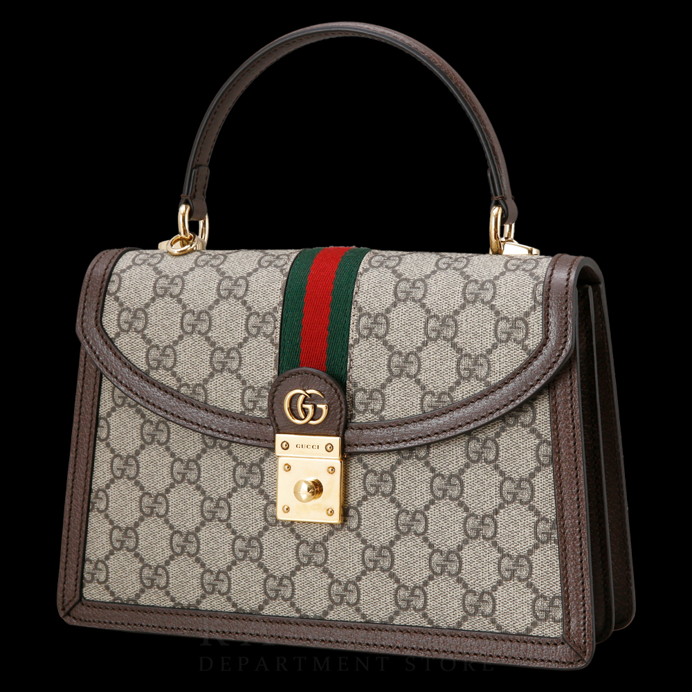 GUCCI(USED) 구찌 웹 디테일 스몰 탑핸들
