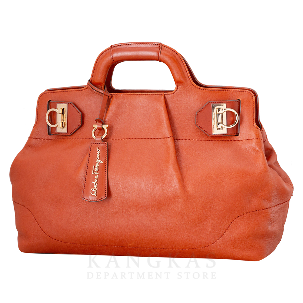 FERRAGAMO(USED)페레가모 간치니 토트겸 숄더백