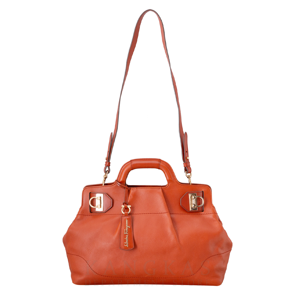 FERRAGAMO(USED)페레가모 간치니 토트겸 숄더백