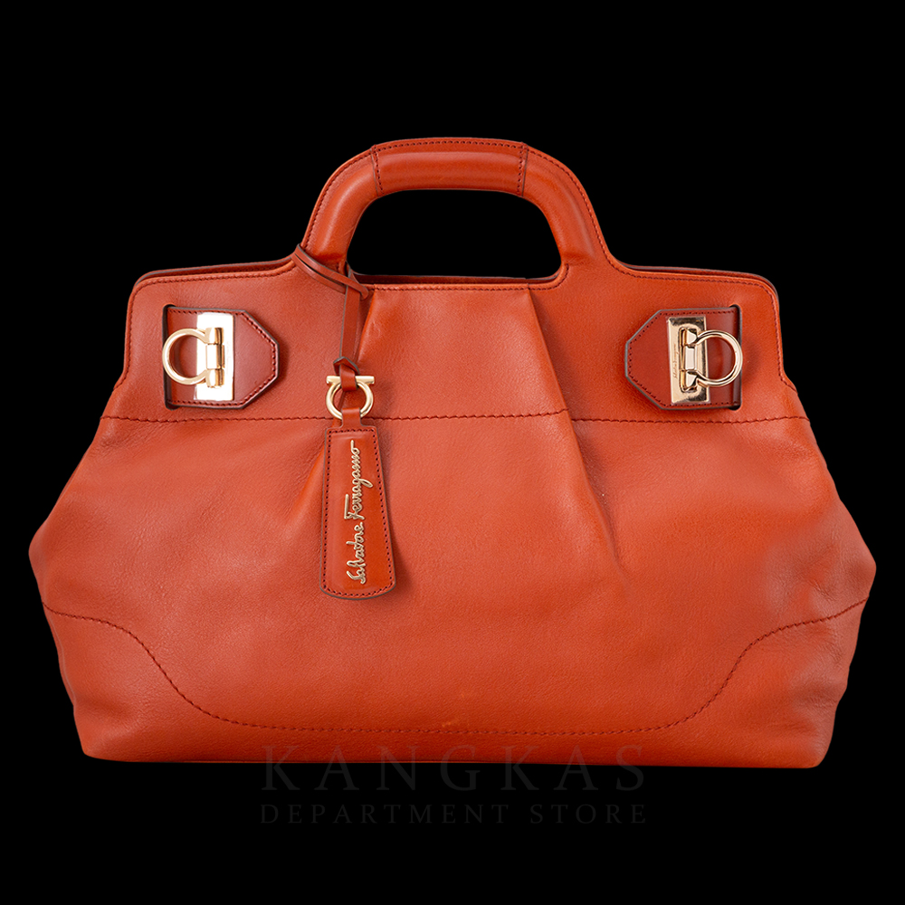 FERRAGAMO(USED)페레가모 간치니 토트겸 숄더백