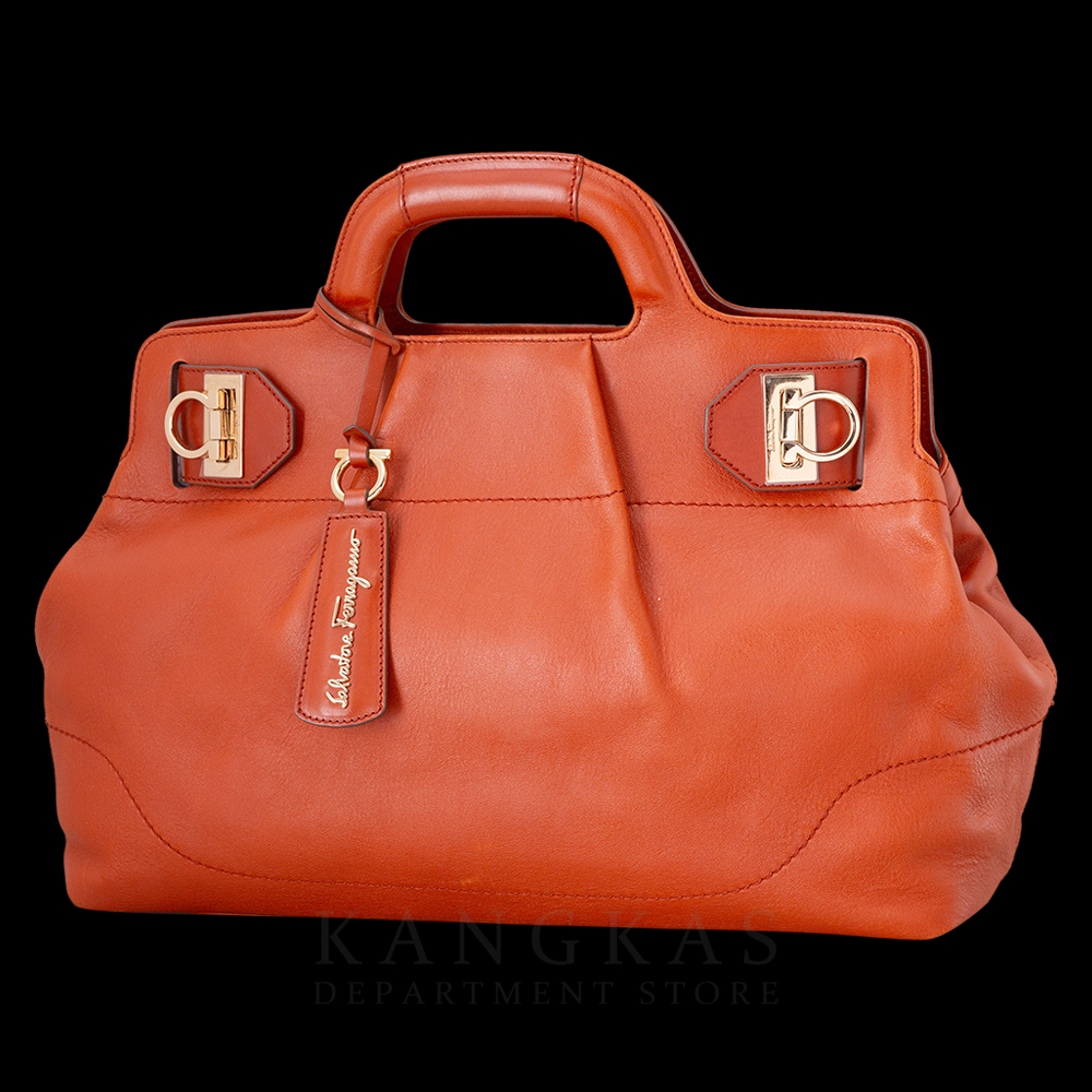FERRAGAMO(USED)페레가모 간치니 토트겸 숄더백