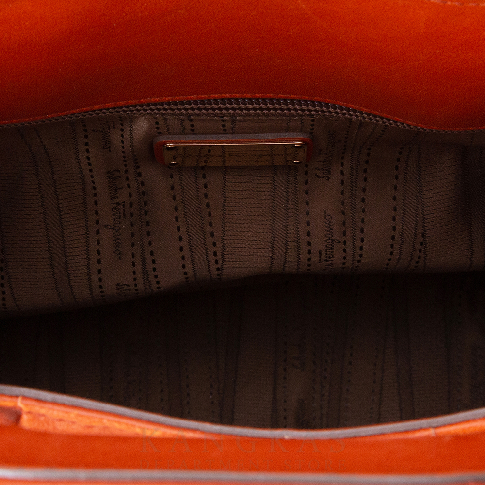 FERRAGAMO(USED)페레가모 간치니 토트겸 숄더백