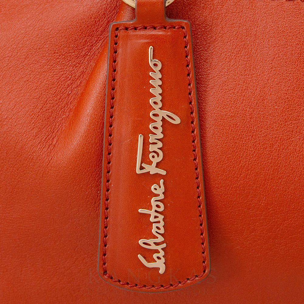 FERRAGAMO(USED)페레가모 간치니 토트겸 숄더백