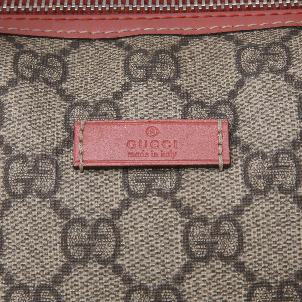 GUCCI(USED)구찌 PVC 보스턴백