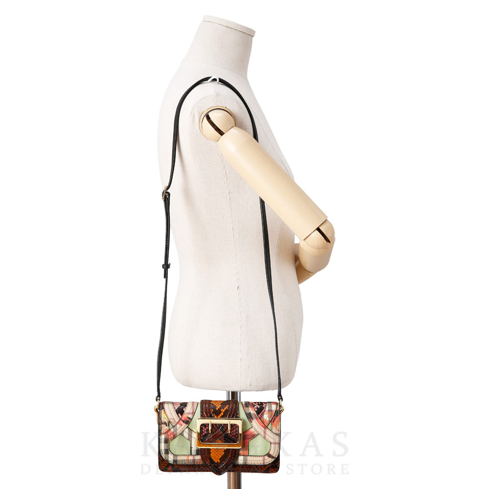 BURBERRY(USED)버버리 파이톤 벨트백