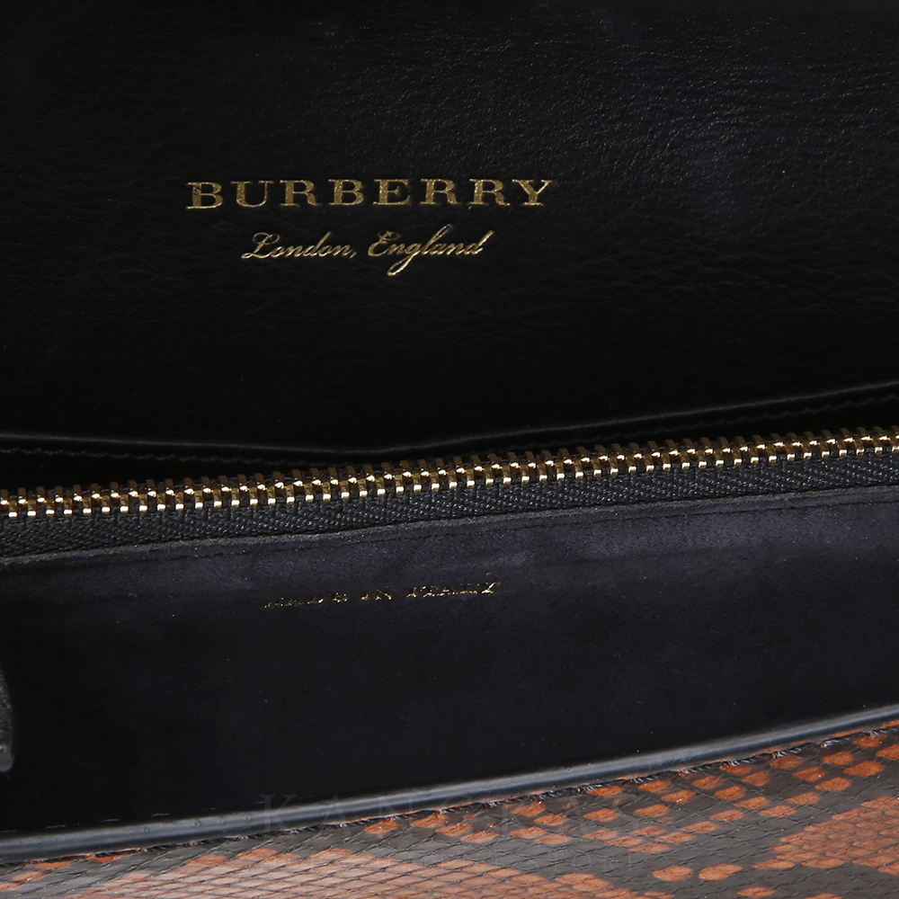 BURBERRY(USED)버버리 파이톤 벨트백