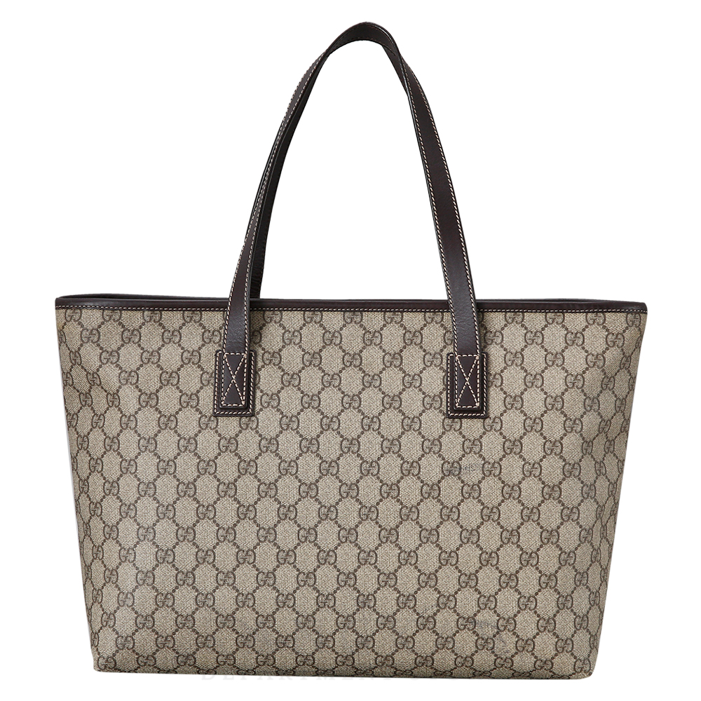 GUCCI(USED)구찌 GG수프림 pvc쇼퍼백
