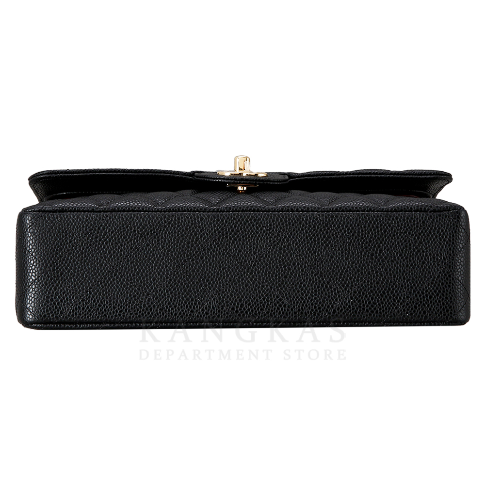 CHANEL(USED)샤넬 클래식 캐비어 미듐 금장