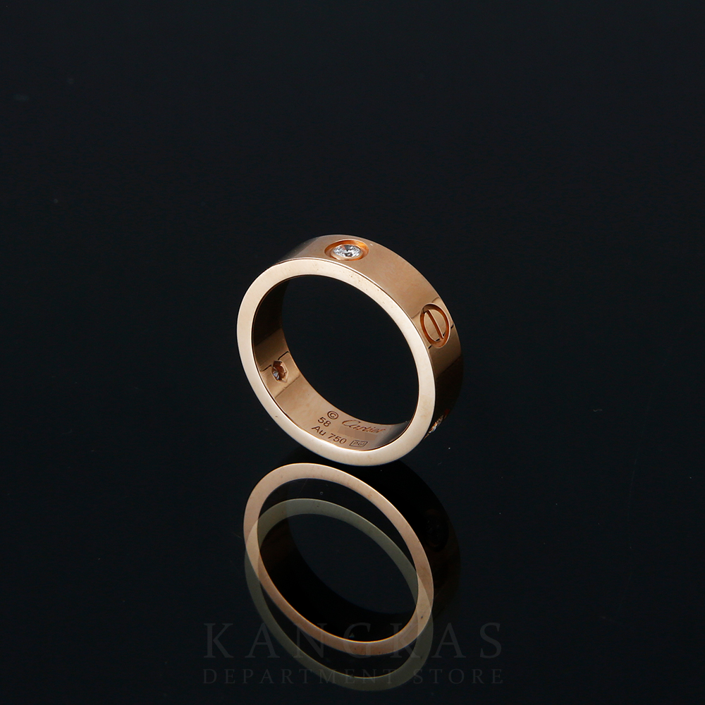 CARTIER(USED)까르띠에 3P 러브링 #58
