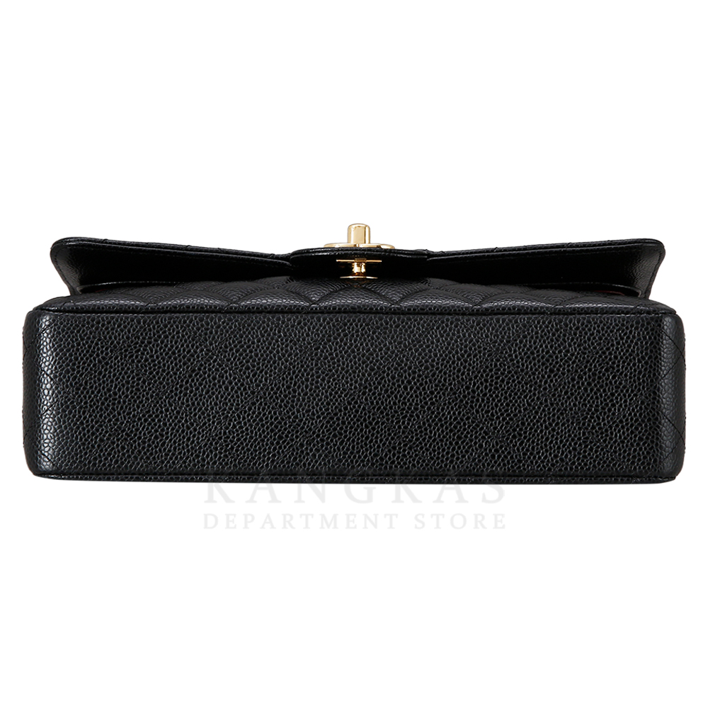 CHANEL(USED)샤넬 클래식 캐비어 미듐 금장