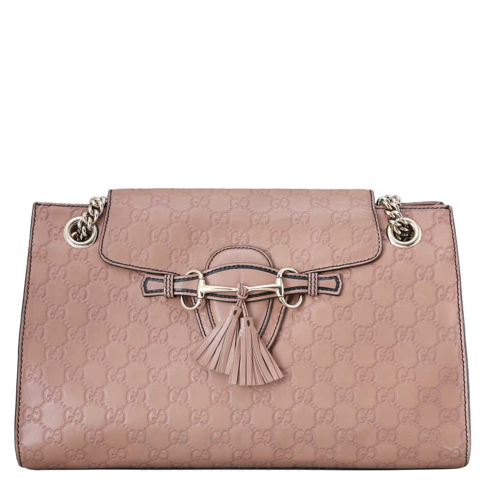 GUCCI(USED)구찌 마이크로 씨마 에밀리 체인 숄더백
