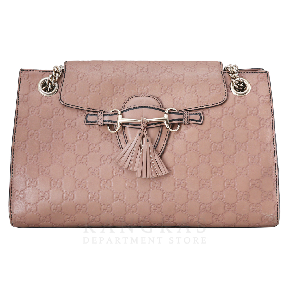 GUCCI(USED)구찌 마이크로 씨마 에밀리 체인 숄더백