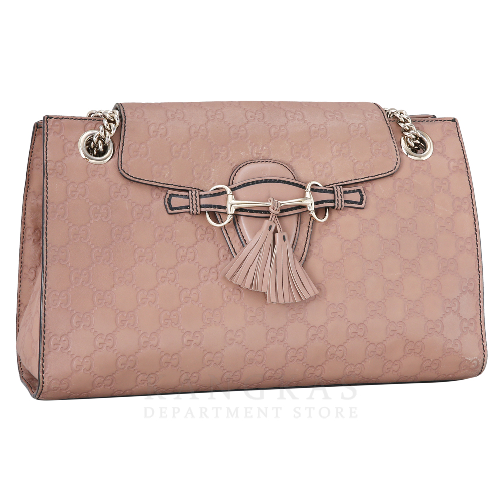 GUCCI(USED)구찌 마이크로 씨마 에밀리 체인 숄더백