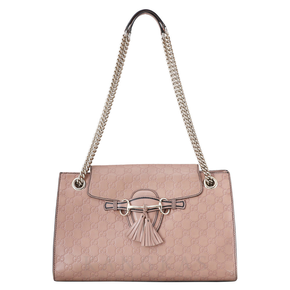GUCCI(USED)구찌 마이크로 씨마 에밀리 체인 숄더백