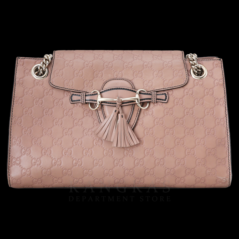 GUCCI(USED)구찌 마이크로 씨마 에밀리 체인 숄더백