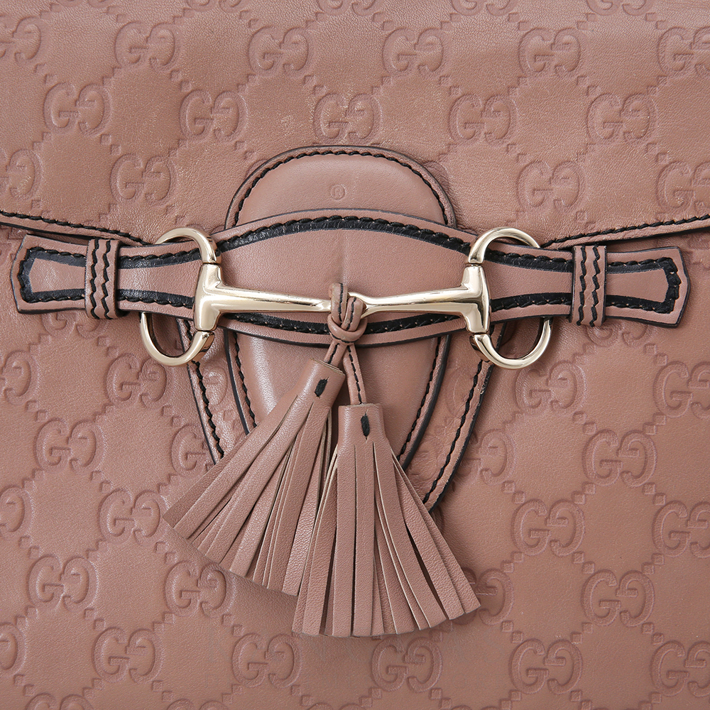 GUCCI(USED)구찌 마이크로 씨마 에밀리 체인 숄더백