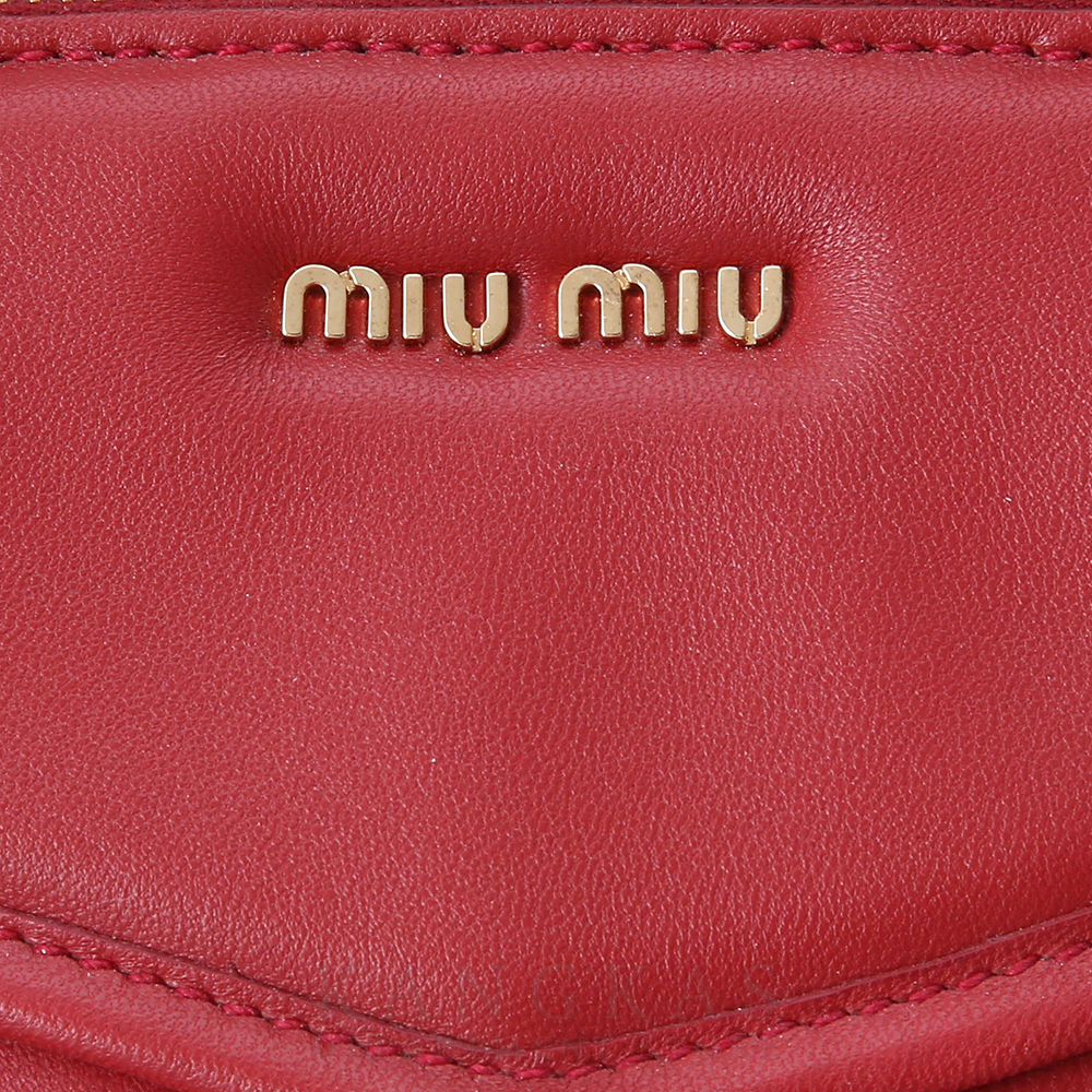MIU MIU(USED)미우미우 레더 숄더백