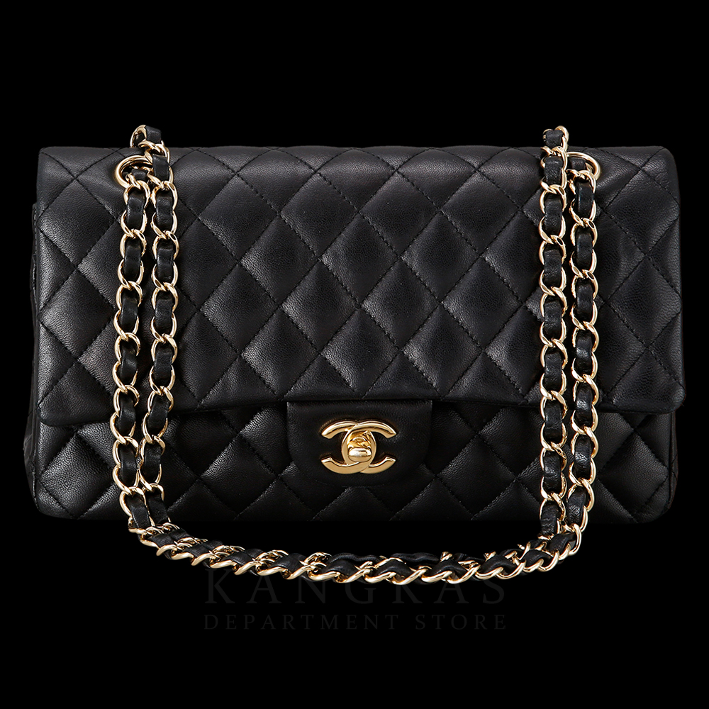 CHANEL(USED)샤넬  클래식 미듐 블랙