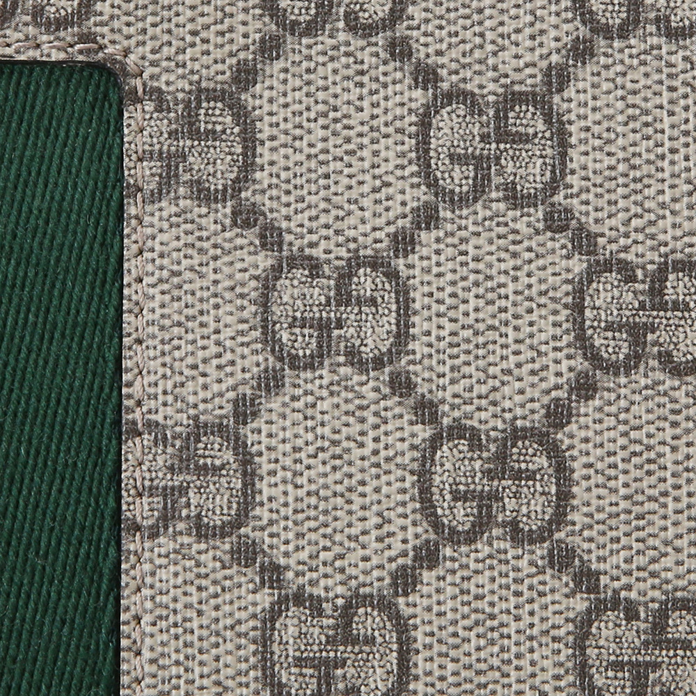 GUCCI(USED)구찌 GG로고 PVC 웹 클러치