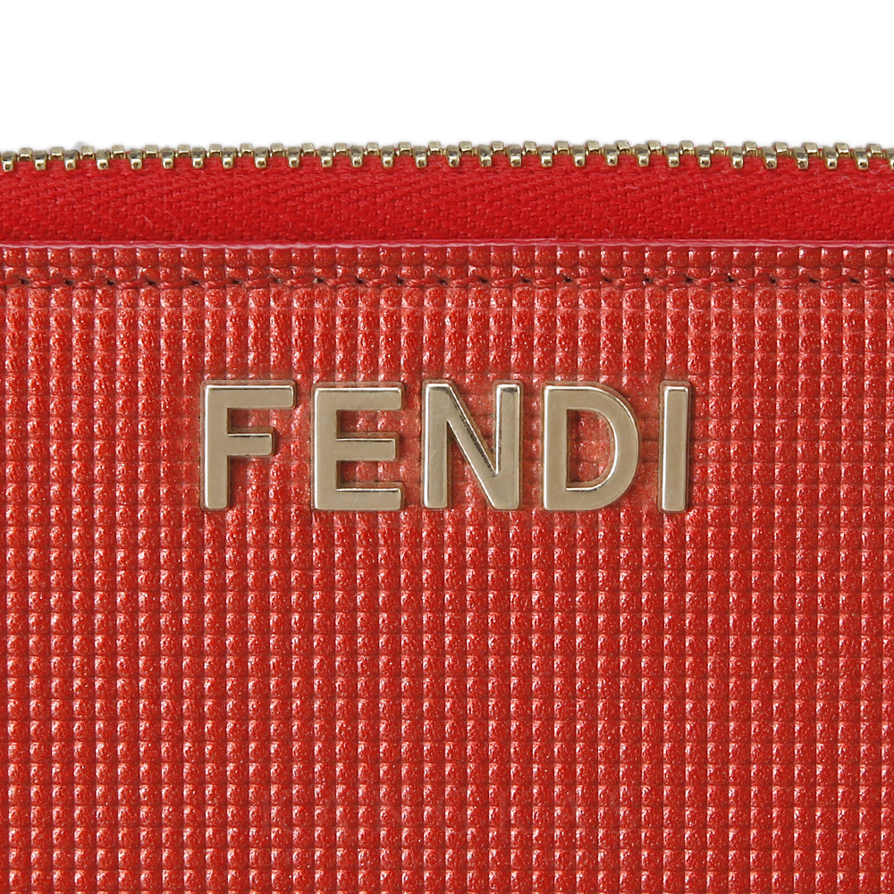 FENDI(USED)펜디 로고 반지갑