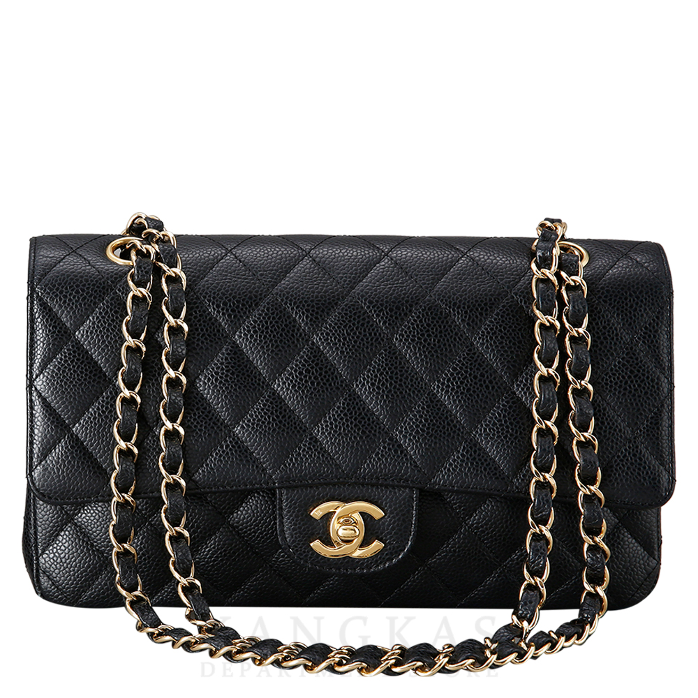 CHANEL(USED)샤넬 클래식 캐비어 미듐