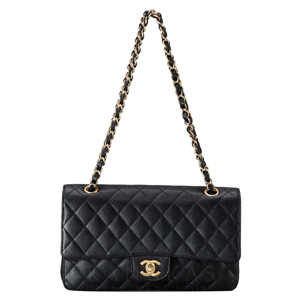 CHANEL(USED)샤넬 클래식 캐비어 미듐